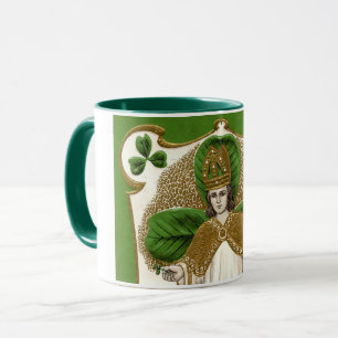 Saint Patrick, Kleeblatt Tasse