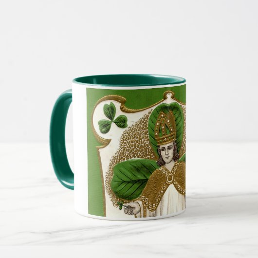 Saint Patrick, Kleeblatt Tasse (Vorderseite Links)