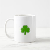 Saint-Patrick-Kleeblatt Zeichnend Kaffeetasse (Links)