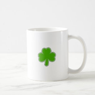 Saint-Patrick-Kleeblatt Zeichnend Kaffeetasse