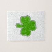 Saint-Patrick-Kleeblatt Zeichnend Puzzle (Horizontal)