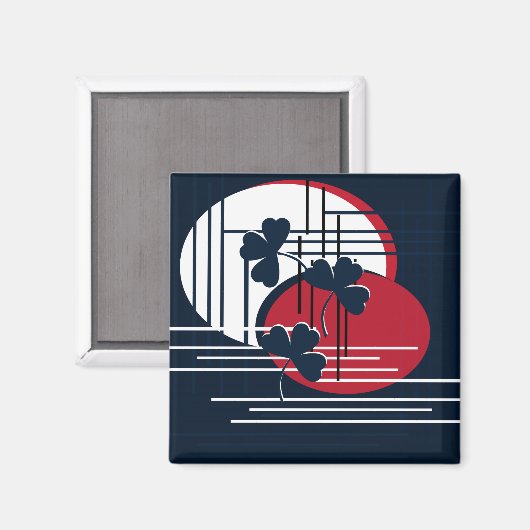 Saint Patrick Magnet (Vorderseite/Rückseite)