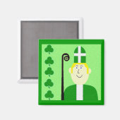 SAINT PATRICK MAGNET (Vorderseite/Rückseite)