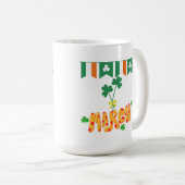 Saint Patrick März Kaffeetasse (VorderseiteRechts)