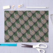 Saint Patrick mit Angestellten Seidenpapier (Handwerk)