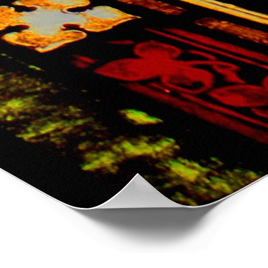 Saint Patrick - Portrait Poster (Ecke)