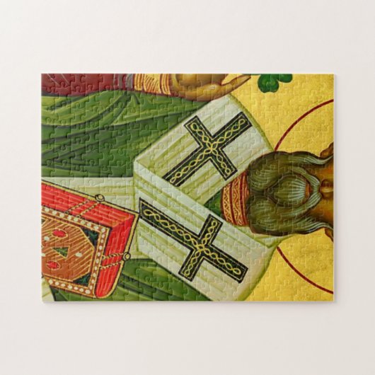 Saint Patrick Portrait Puzzle (Horizontal)