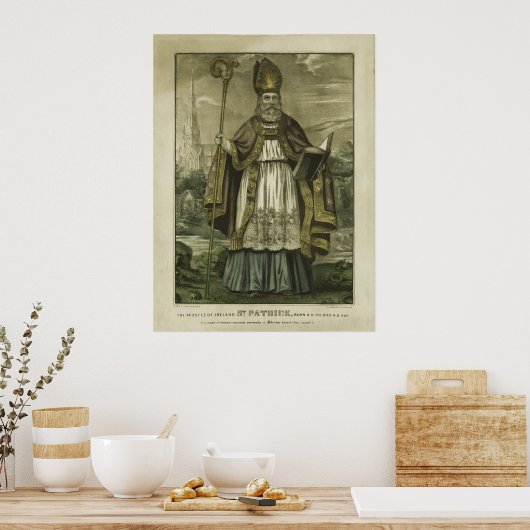 Saint Patrick Poster (Küche)