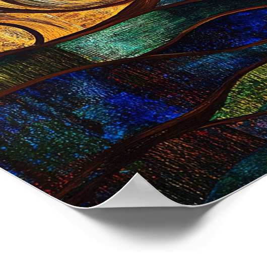 Saint Patrick Poster (Ecke)