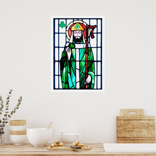 Saint Patrick Poster (Küche)