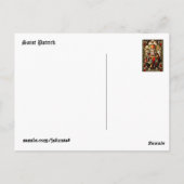 Saint Patrick Postkarte (Rückseite)