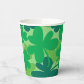 Saint Patrick’s Day Shamrock Green Paper cups Pappbecher (Links)