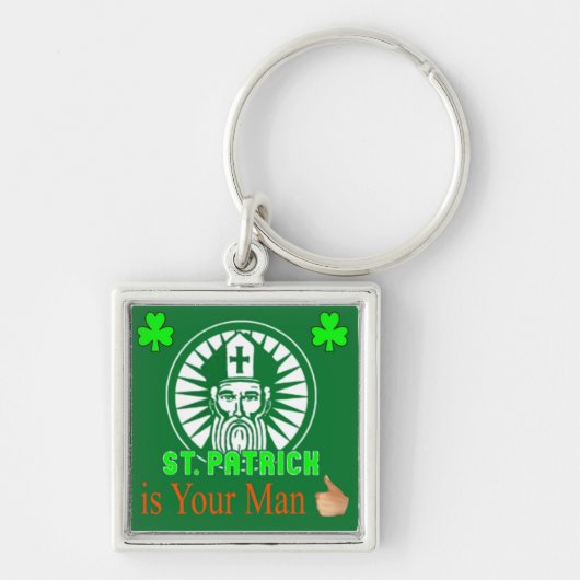 Saint Patrick Schlüsselanhänger (Vorne)