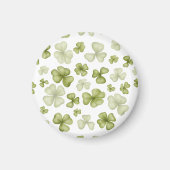 Saint Patrick Uhren Clip Art Magnet (Vorne)