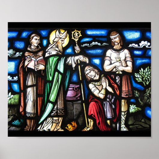 Saint Patrick und seine Anhänger Poster (Vorne)