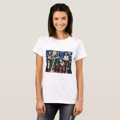 Saint Patrick und seine Anhänger T-Shirt (Vorne ganz)