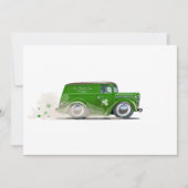  Saint Patrick vintage Cartoon Van Feiertagskarte (Vorderseite)