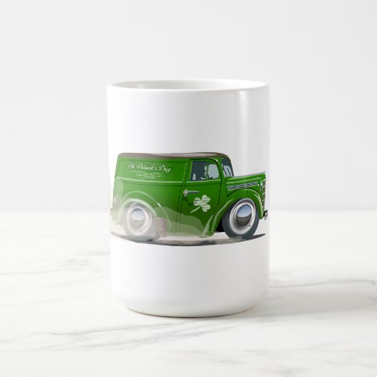  Saint Patrick vintage Cartoon Van Kaffeetasse (Mittel)