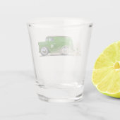  Saint Patrick vintage Cartoon Van Schnapsglas (Rückseite)