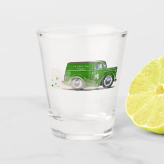  Saint Patrick vintage Cartoon Van Schnapsglas