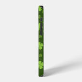 SAINT PATRICKS 4 LEAF CLOVER iPhone HÜLLE (Linke Seite)