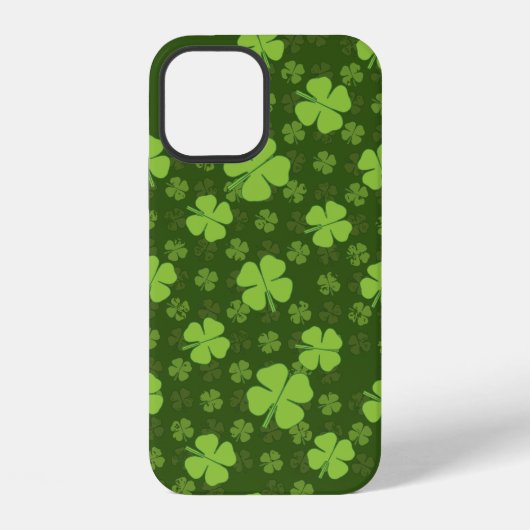 SAINT PATRICKS 4 LEAF CLOVER iPhone HÜLLE (Rückseite)