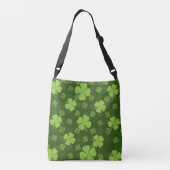SAINT PATRICKS 4 LEAF CLOVER TRAGETASCHEN MIT LANGEN TRÄGERN (Rückseite)