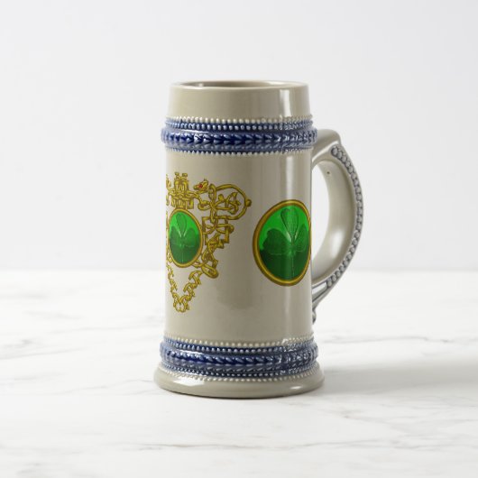 SAINT PATRICK'S CELTIC HERART BIERGLAS (VorderseiteRechts)