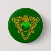SAINT PATRICK'S CELTIC HERART BUTTON (Vorderseite)
