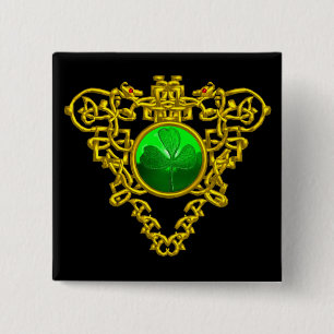 SAINT PATRICK'S CELTIC HERART BUTTON