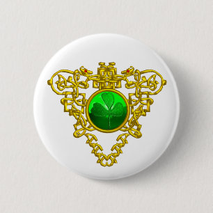 SAINT PATRICK'S CELTIC HERART BUTTON