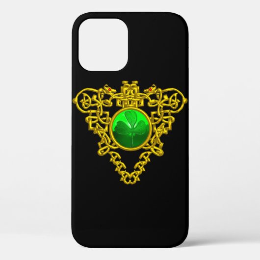 SAINT PATRICK'S CELTIC HERART, KLEEBLATT Case-Mate iPhone HÜLLE (Rückseite)