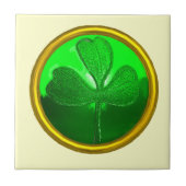 SAINT PATRICK'S CELTIC HERART, KLEEBLATT FLIESE (Vorderseite)
