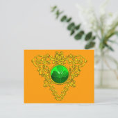 SAINT PATRICK'S CELTIC HERART POSTKARTE (Stehend Vorderseite)