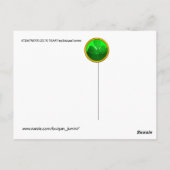 SAINT PATRICK'S CELTIC HERART POSTKARTE (Rückseite)