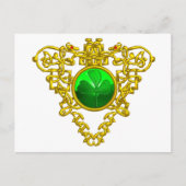 SAINT PATRICK'S CELTIC HERART POSTKARTE (Vorderseite)