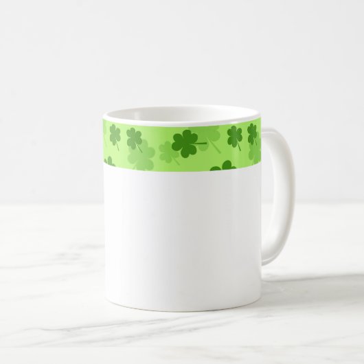 Saint Patricks Coffee Tasse (VorderseiteRechts)