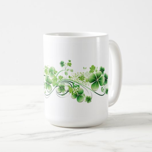 Saint Patricks Coffee Tasse (VorderseiteRechts)