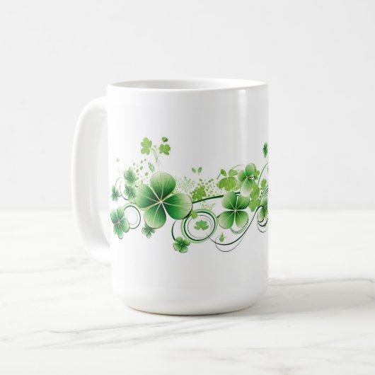 Saint Patricks Coffee Tasse (Vorderseite Links)
