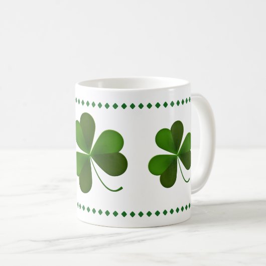 Saint Patricks Coffee Tasse (VorderseiteRechts)