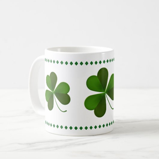 Saint Patricks Coffee Tasse (Vorderseite Links)