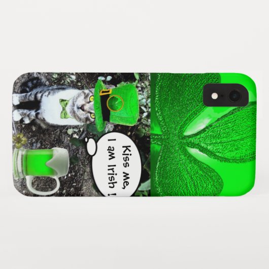 SAINT PATRICK'S DAKAT MIT GRÜNEN IRISH BIER Case-Mate iPhone HÜLLE (Rückseite (Horizontal))