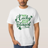 Saint Patrick's Day Blessed Christian Graphic Tee (Vorderseite)