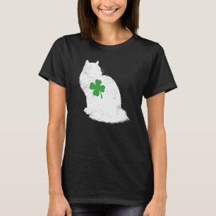 Saint Patrick's Day Cat Funny Ragdoll Kleeblatt Gi T-Shirt