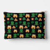 Saint patrick's day celtic, irish funny pattern zubehörtasche (Rückseite)