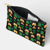 Saint patrick's day celtic, irish funny pattern zubehörtasche (Offen)