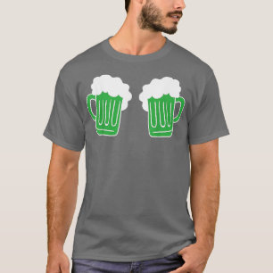 Saint Patrick's Day Funny Graphic Art Beer Drinkin T-Shirt