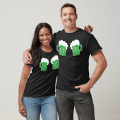 Saint Patrick's Day Funny Graphic Art Beer Drinkin T-Shirt (Unisex)