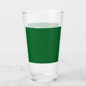 Saint Patrick's Day Funny Kleeblatt Herz Irish Glas (Rückseite)