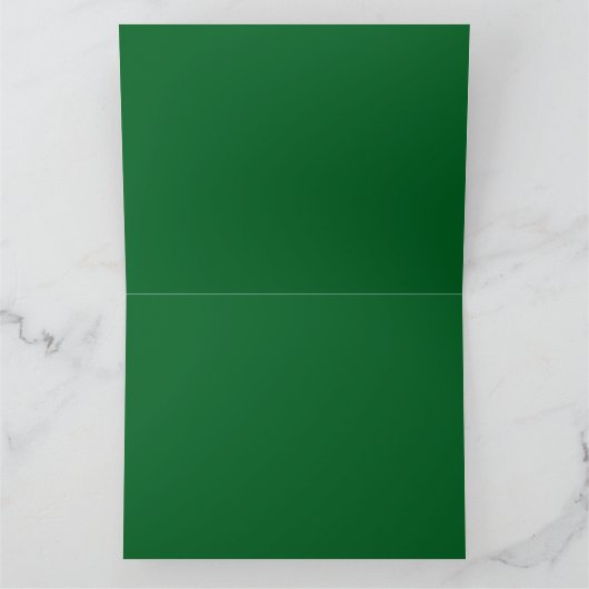 Saint Patrick's Day Funny Kleeblatt Herz Irish Karte (Innenseite)